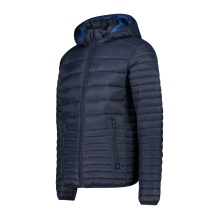 CMP quilted jacket with hood and 3M Thinsulate padding dark blue men